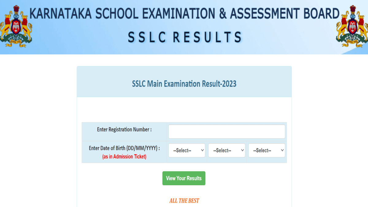 Karnataka SSLC Result 2023 For Retotalling and Revaluation Declared