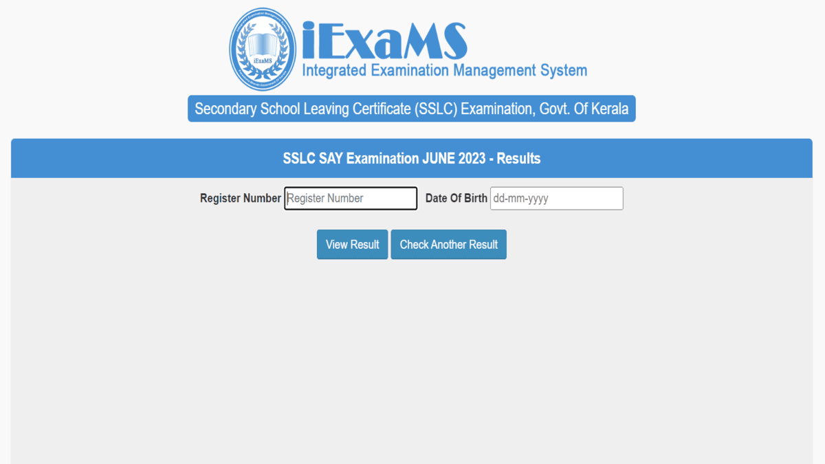 Kerala SSLC Supplementary Result 2023 declared