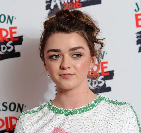 Maisie Williams Parents: Hilary Pitt Frances, Gary Williams