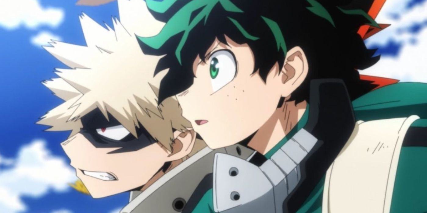 My Hero Academia’s Deku and Bakugo Share a Sweet Moment in New Fanart