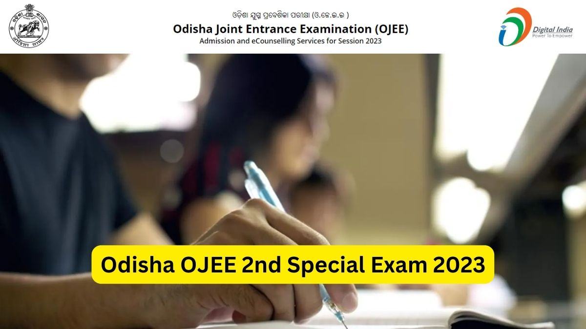 OJEE Special Phase Exam 2023