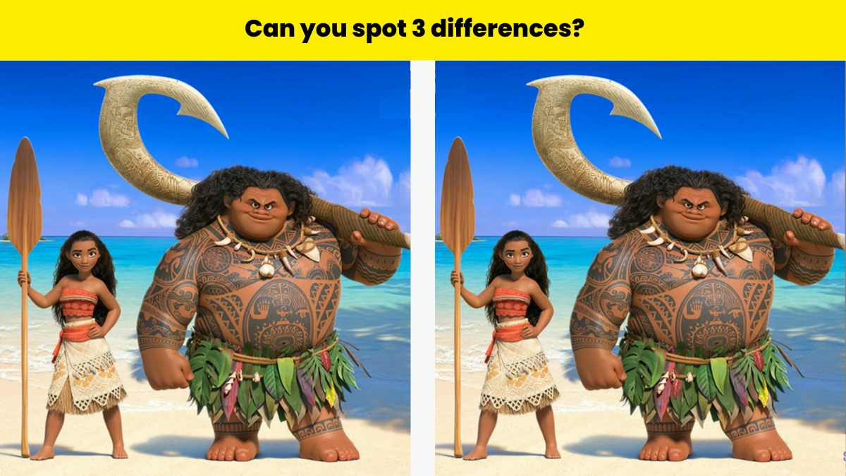 Can you spot 3 differences?