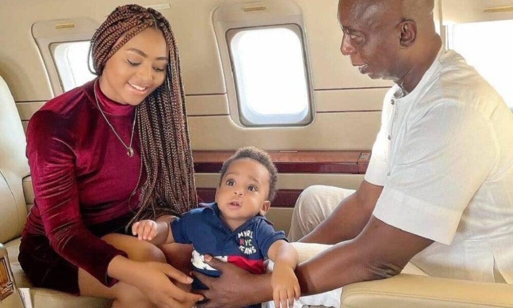 Regina Daniels And Ned Nwoko Welcome Second Baby, A Son