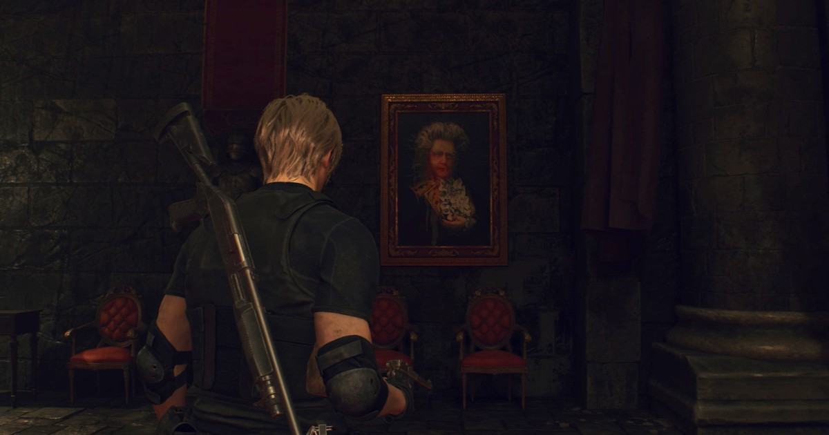 Resident Evil 4: how to deface Ramon’s portrait