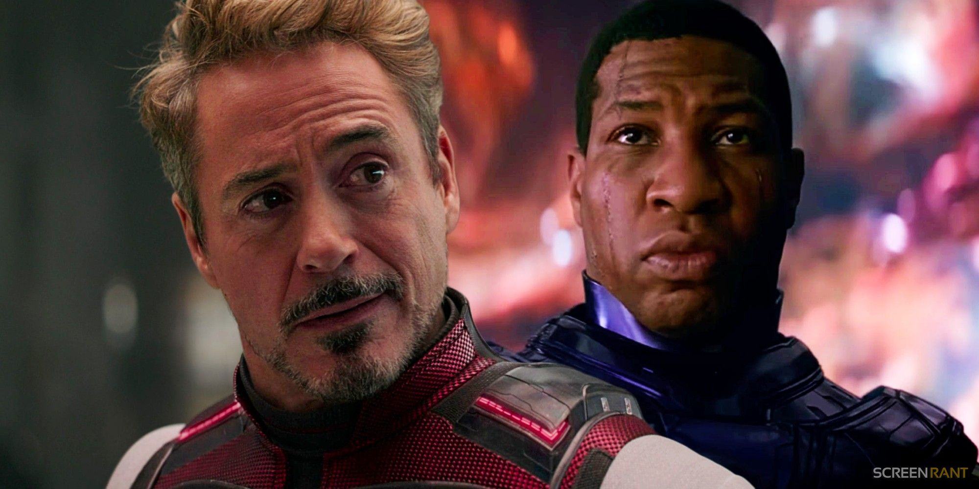 Robert Downey Jr Iron Man Jonathan Majors Kang