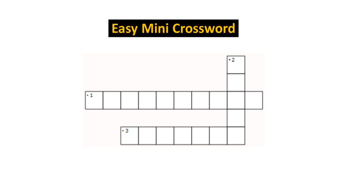 Jagran Josh Mini Crossword