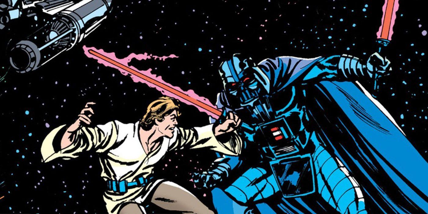 Luke Skywalker Darth Vader Battle