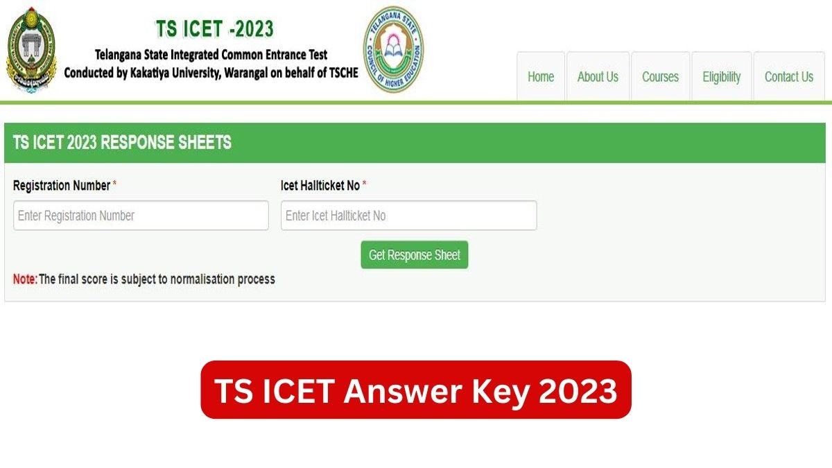 TS ICET Answer Key 2023