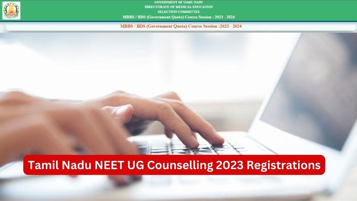 Tamil Nadu NEET UG Counselling 2023