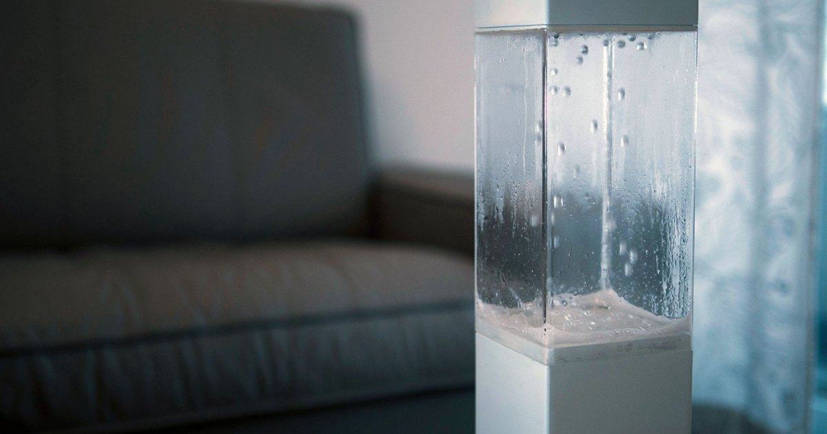 Tempescope is a little box of rain you can leave on your coffee table