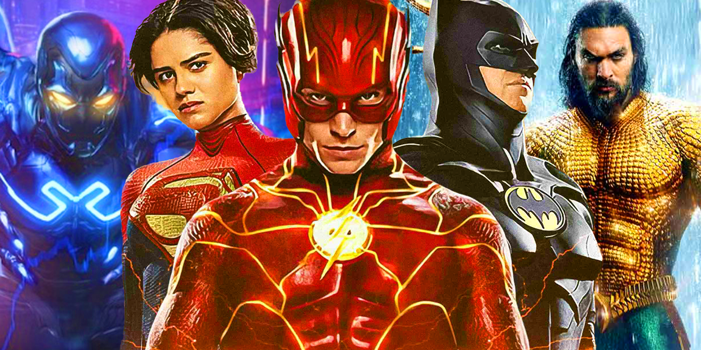 dc films the flash blue beetle and aquaman and the lost kingdom