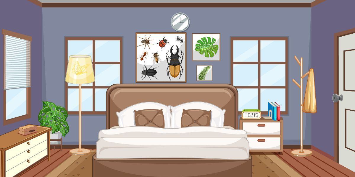 Visual brain teaser: Can you find the butterfly in the room in less than 25 seconds?