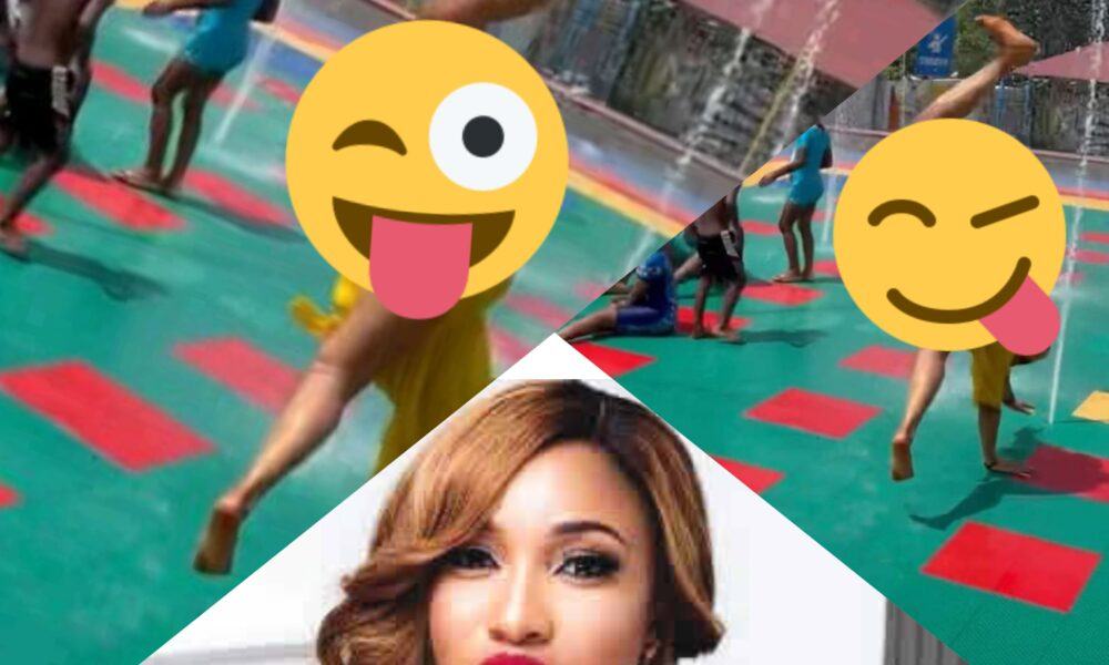 Watch: Tonto Dikeh Sets The Internet On Fire With Her Somersaults Video