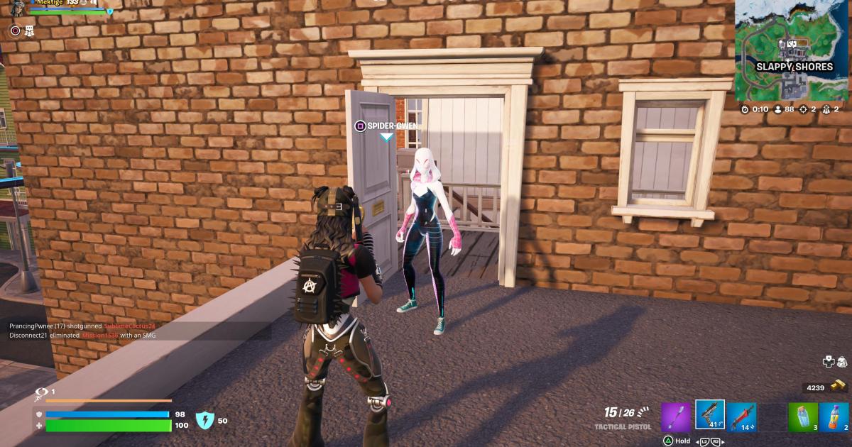 Where to find Gwen in Fortnite