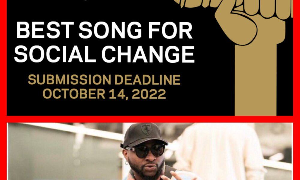 Why FEM By Davido Cannot Be Nominated For Grammy Best Song For Social Change