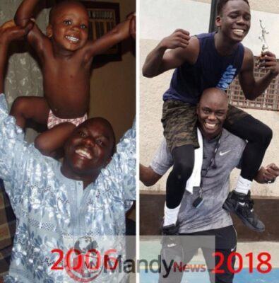 #10YearsChallenge: Hip TV CEO, Ayo Animashaun Carrying His Children