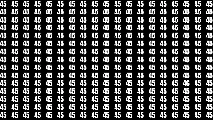 If you have Hawk Eyes Find the Number 5 among 1s in 20 Secs