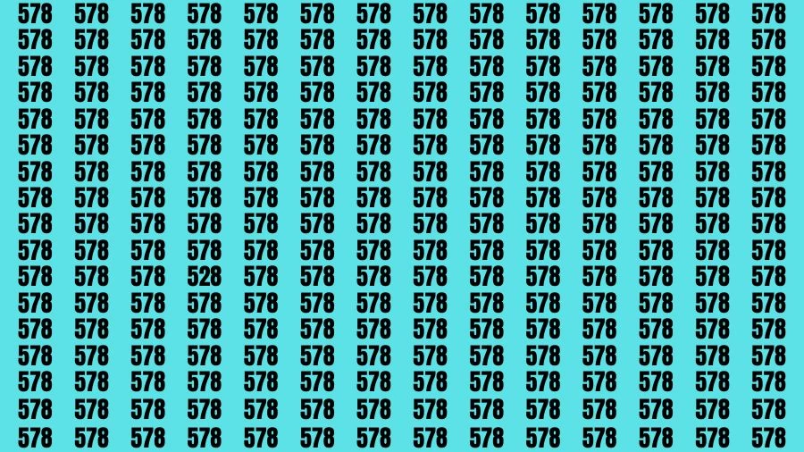 If you have Hawk Eyes Find the Number 5 among 1s in 20 Secs