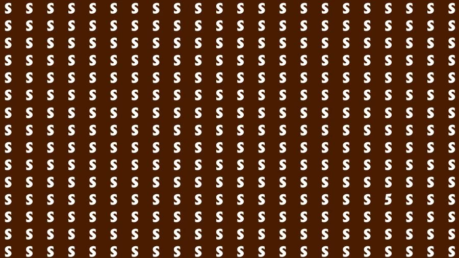 If you have Hawk Eyes Find the Number 5 among 1s in 20 Secs