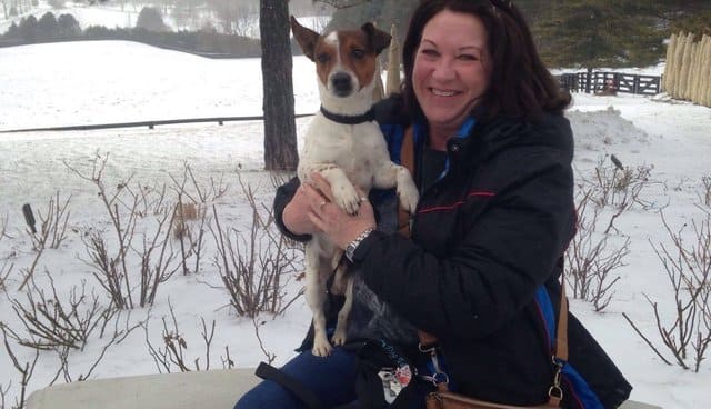 A kind woman named Danielle Eden decided to take all the dogs in her home and take care of them