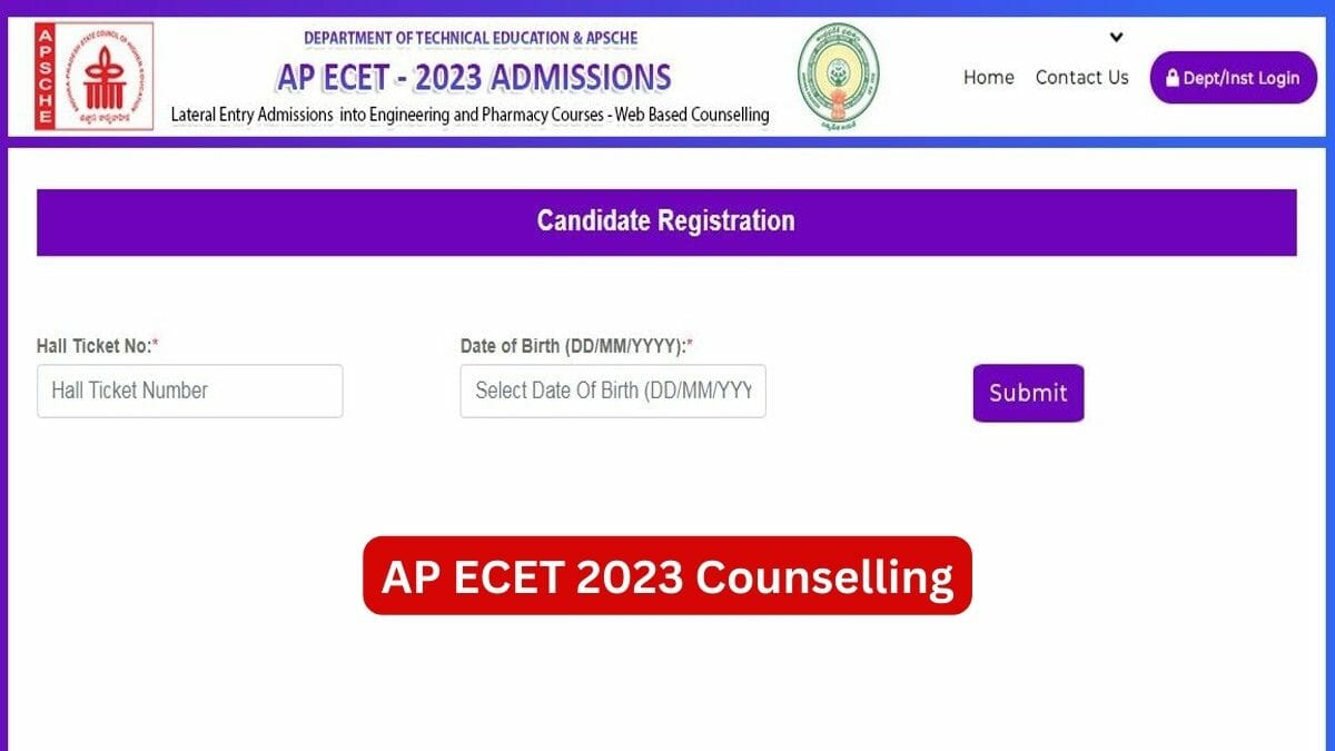 AP ECET 2023 Counselling