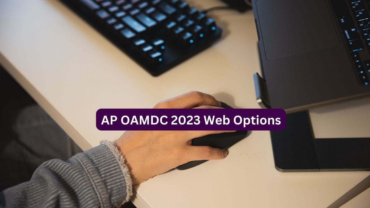 AP OAMDC 2023 Web Options