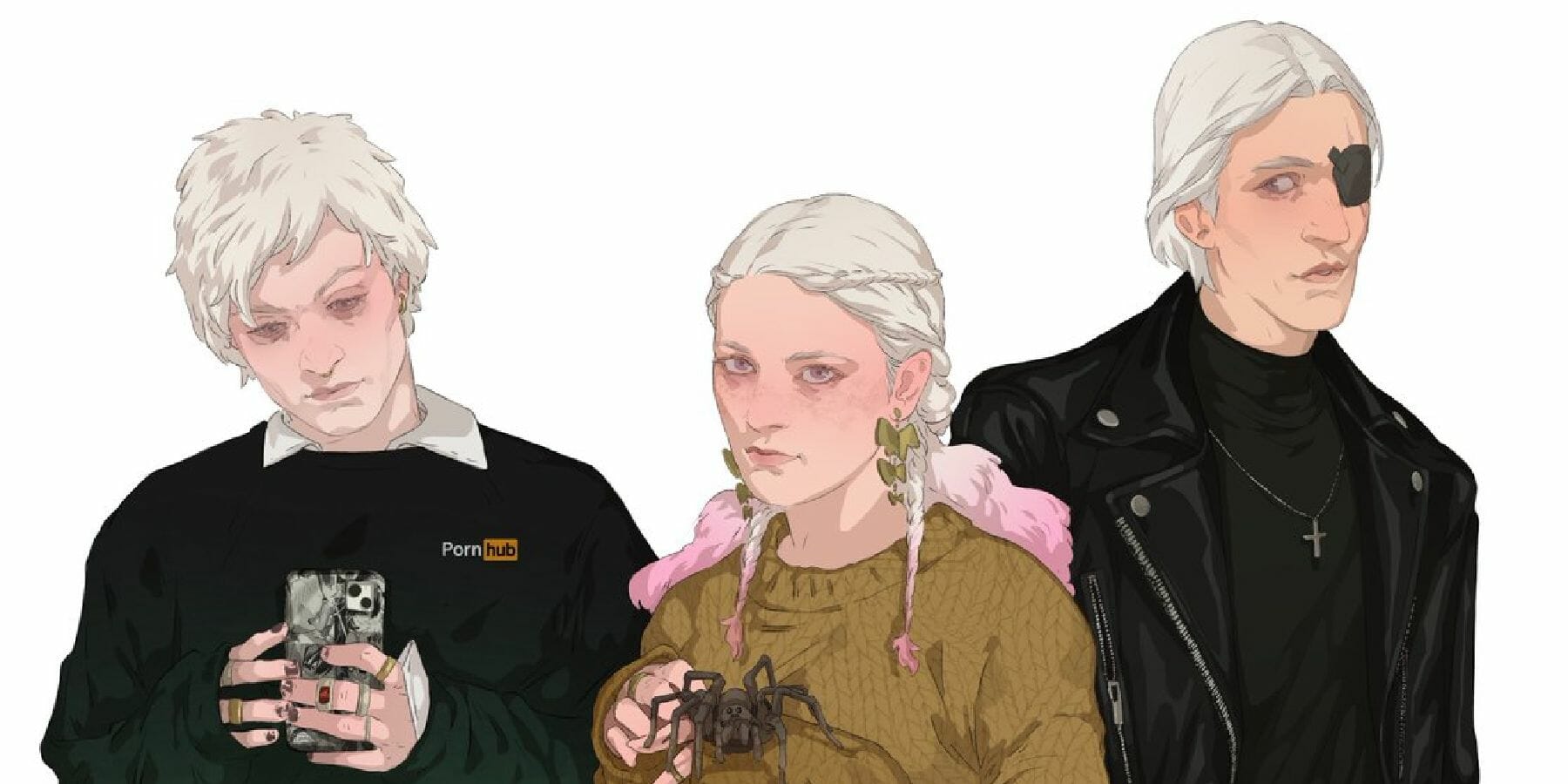 Aegon, Aemond & Helaena Get Modern Makeovers In House of the Dragon Fan Art