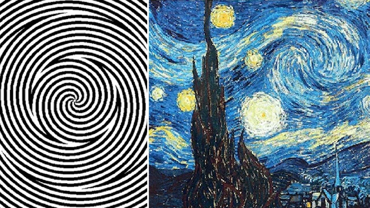 Amazing optical illusion makes a Van Gogh’s famous Starry Night painting MOVE