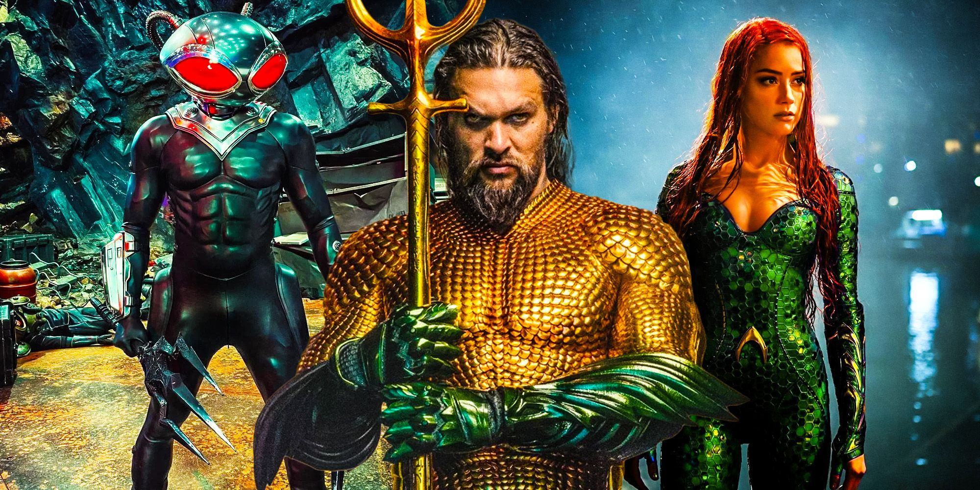 Aquaman the lost kingdom black manta amber heard updates