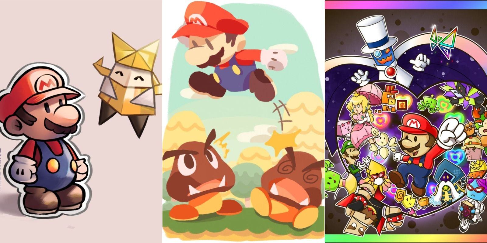 Arts & Crafts: 10 Adorable Pieces Of Paper Mario Fan Art That Nintendo Fans Will Love