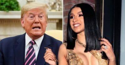 Trump and Cardi B