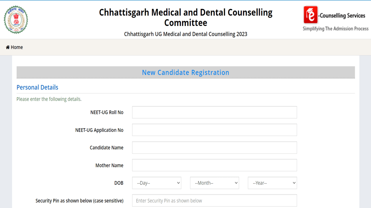 Chhattisgarh MBBS Counselling 2023