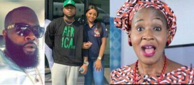 Spesh (Davido hypeman) Davido, Chioma and Kemi Oluloyo