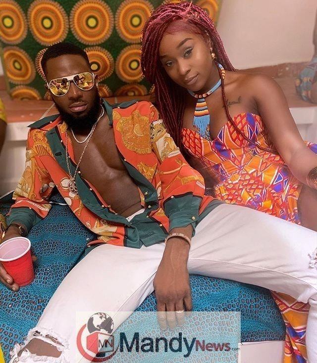 "Codedly" - D'banj Pictured With Ghanaian Actress, Efia Odo