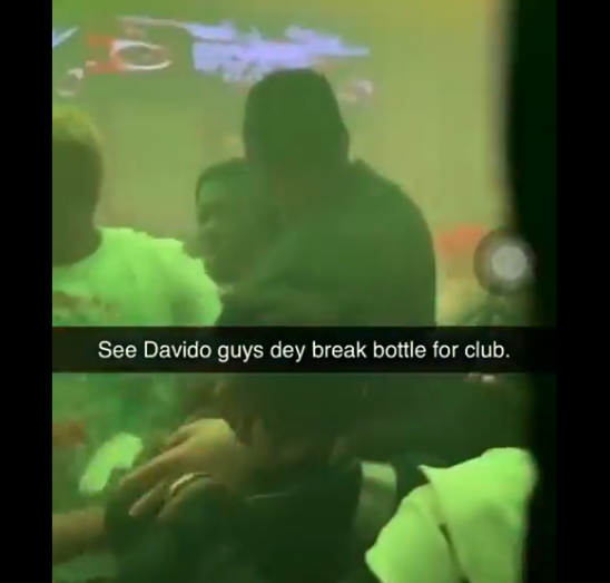 Davido And Crew Brutally Gets Into Fight At Dubai Nightclub