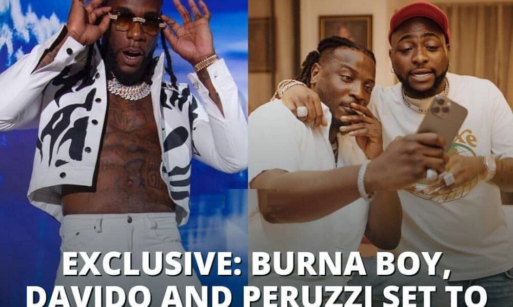 Davido Ft Burna Boy And Peruzzi — New Song Out Soon