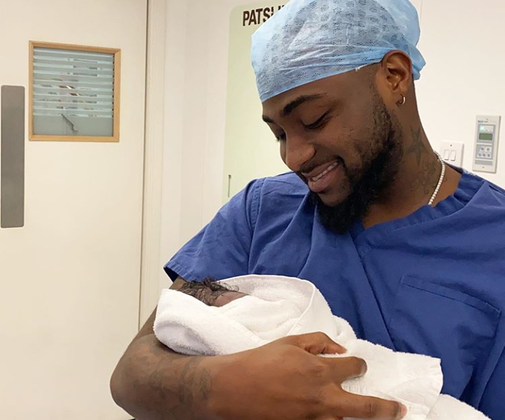 Davido Shows Off His Son, David Adeleke Junior (Photo)