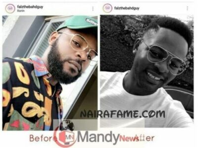 Falz Changes His Look As He Shaves Off His Beard