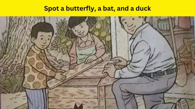 Find butterflies, bats and ducks in 11 seconds