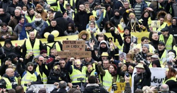 Five events are planned Saturday in Paris, including three yellow vests