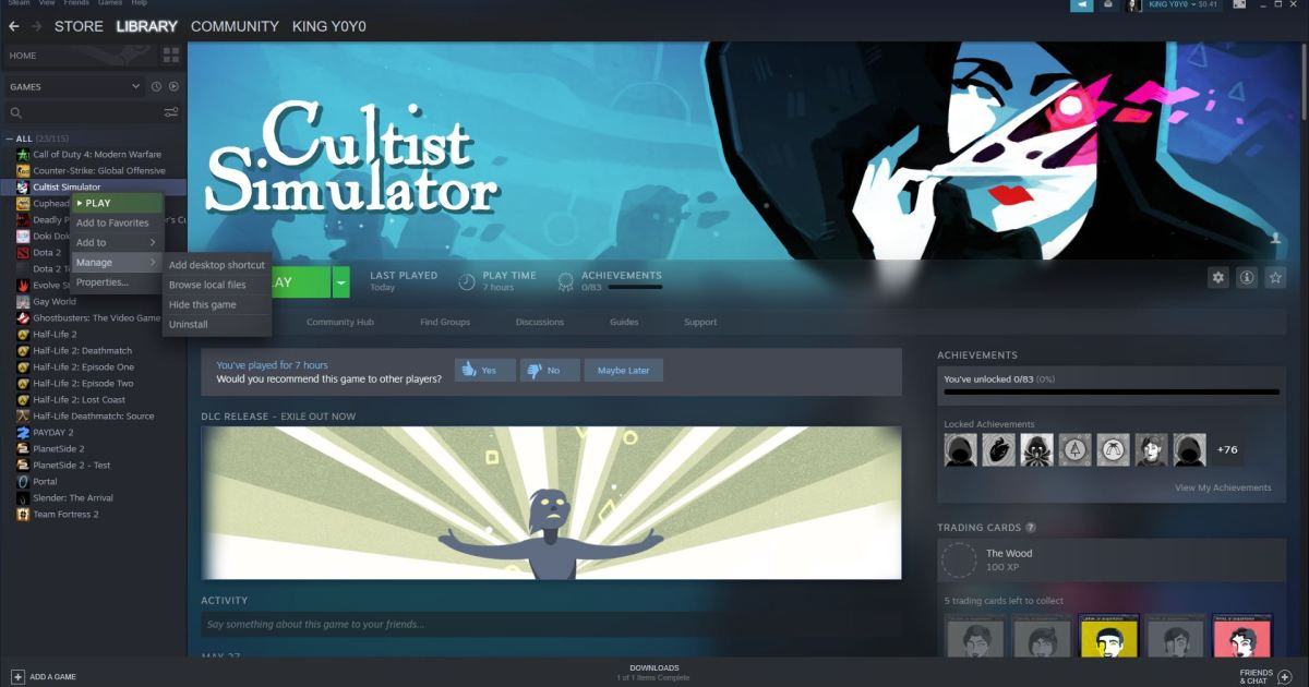 How to uninstall Steam games (and reinstall them later)