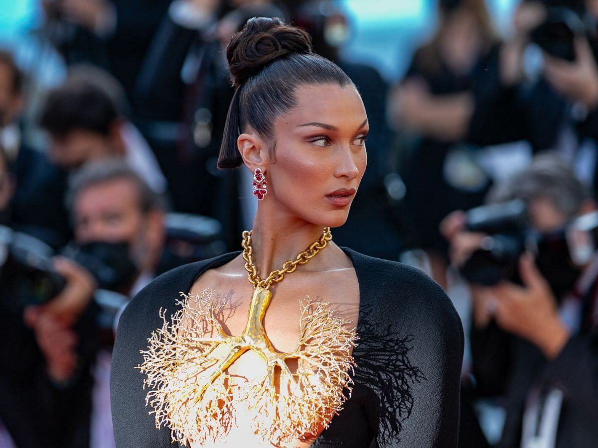 &quot;I am almost 10 months no alcohol!&quot;: Bella Hadid makes Instagram comeback amid separation rumours with ex Marc Kalman (Image via Getty)