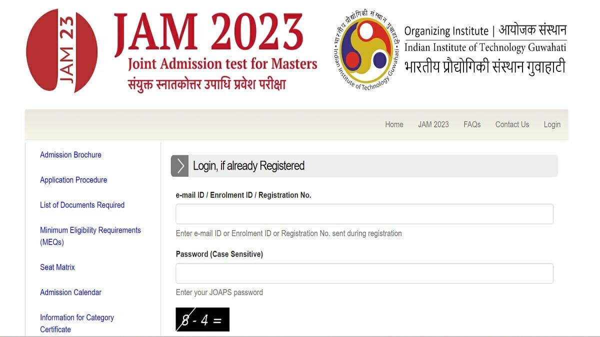 IIT JAM 2023 4th Allotment Result