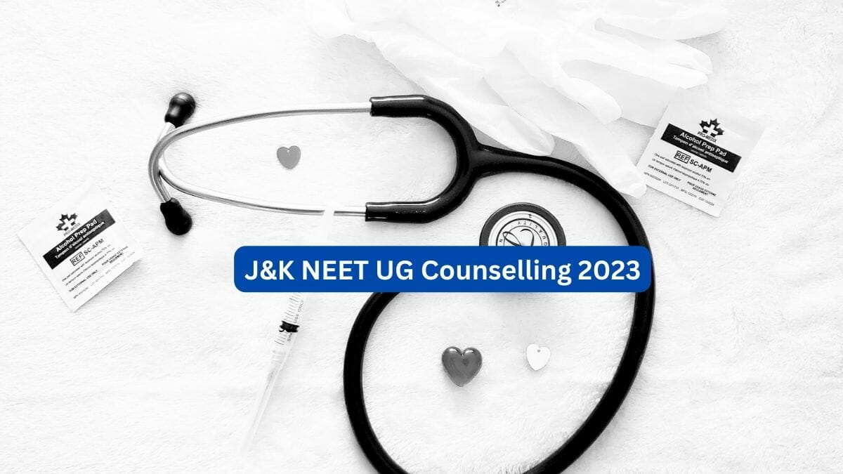 J&K NEET UG 2023 Counselling Registration