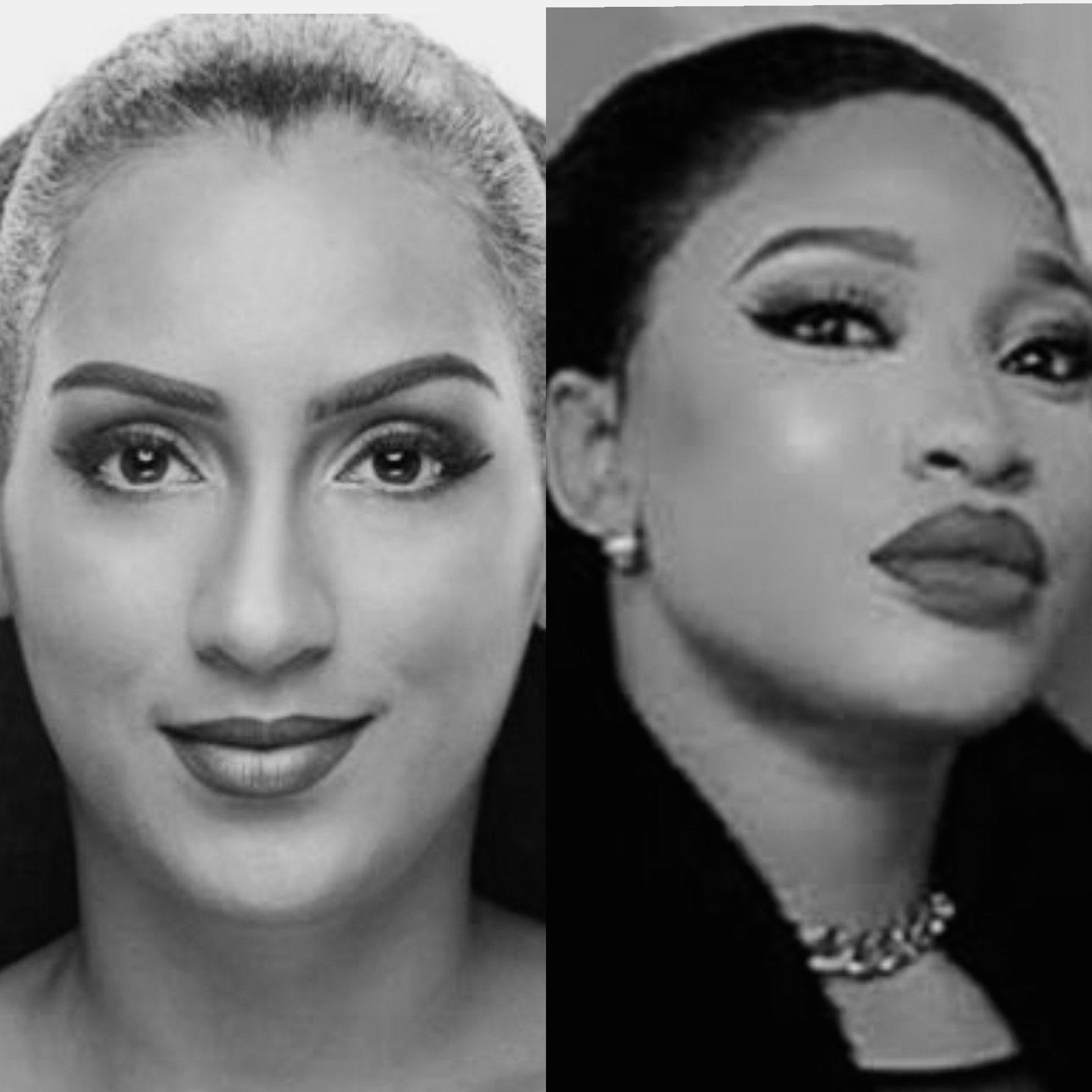 Juliet Ibrahim and Tonto Dikeh