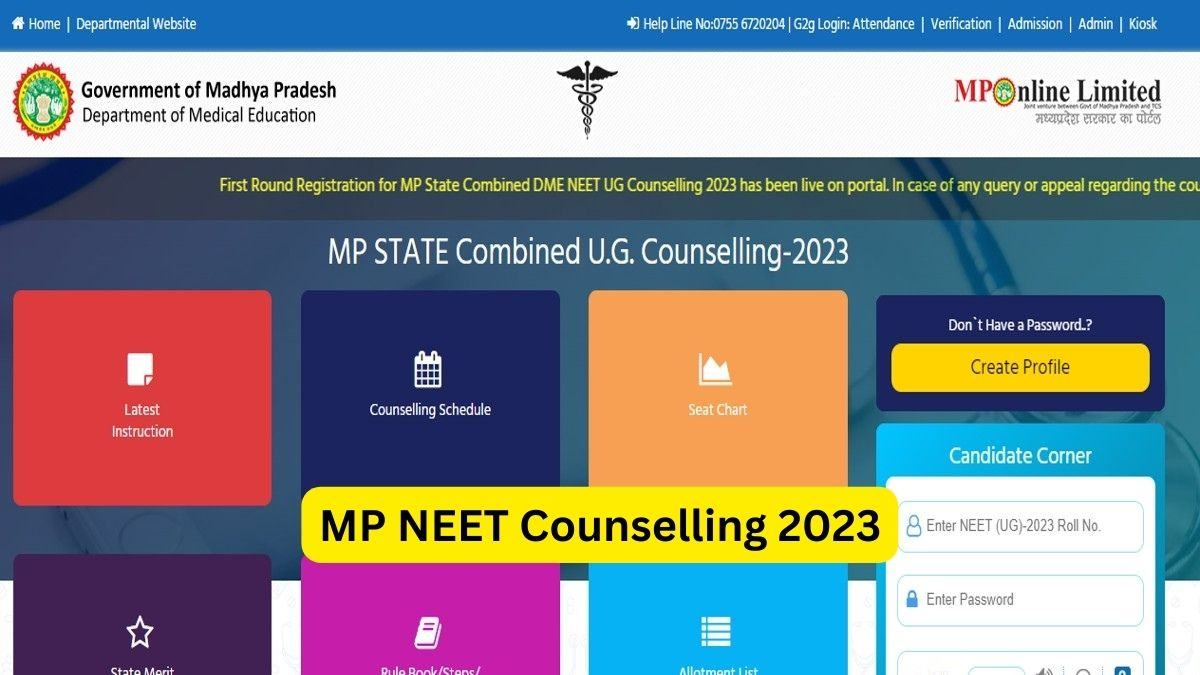 MP NEET Counselling 2023