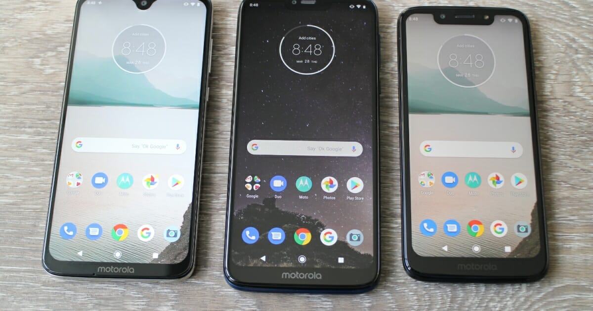 Moto G7 vs. Moto G7 Power vs. Moto G7 Play