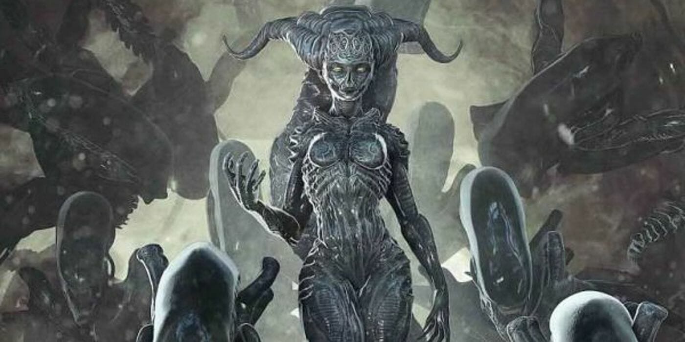 New Alien Art Hints at the Most Unique Xenomorph/Human Hybrid Yet