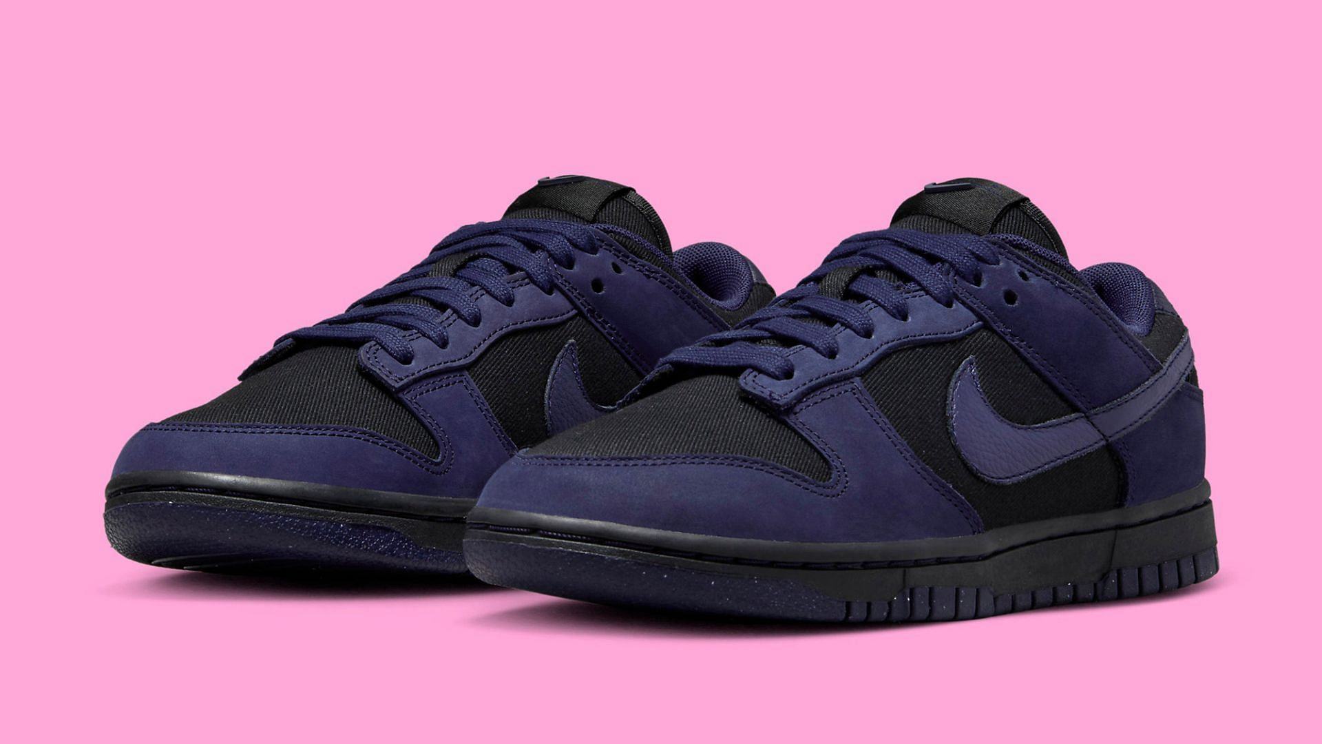 Nike Dunk Low Purple Ink shoes (Image via House of Heat)