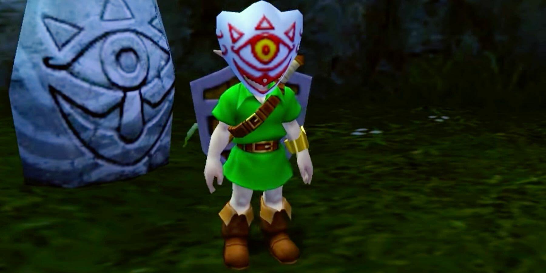 Ocarina Of Time's Easiest Things To Miss If You Want To 100% The Game Mask of Truth